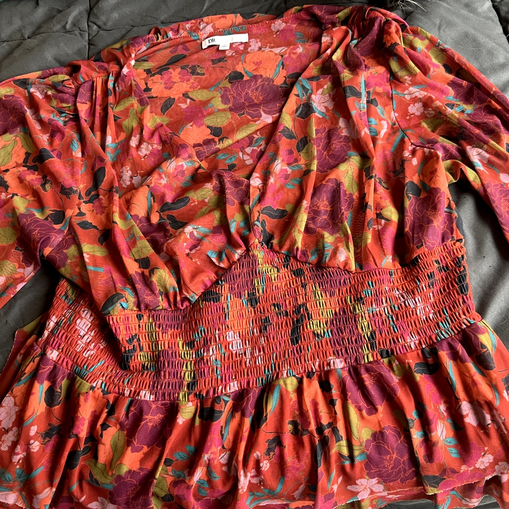 Floral Women's Top - Multicolor